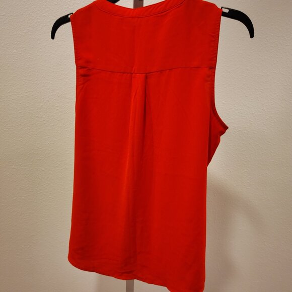 Apt. 9 Women's Red Tank Top with Zipper in Front Size Medium Polyester - Picture 11 of 11